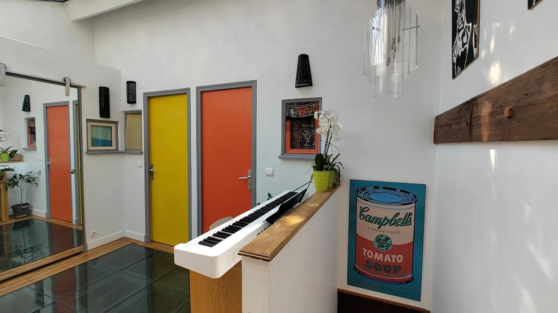 펜션 Atelier D'artiste - Loft With Garden Center Of